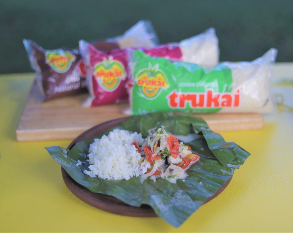 Market Fish with Ginger Garlic Coconut Rice