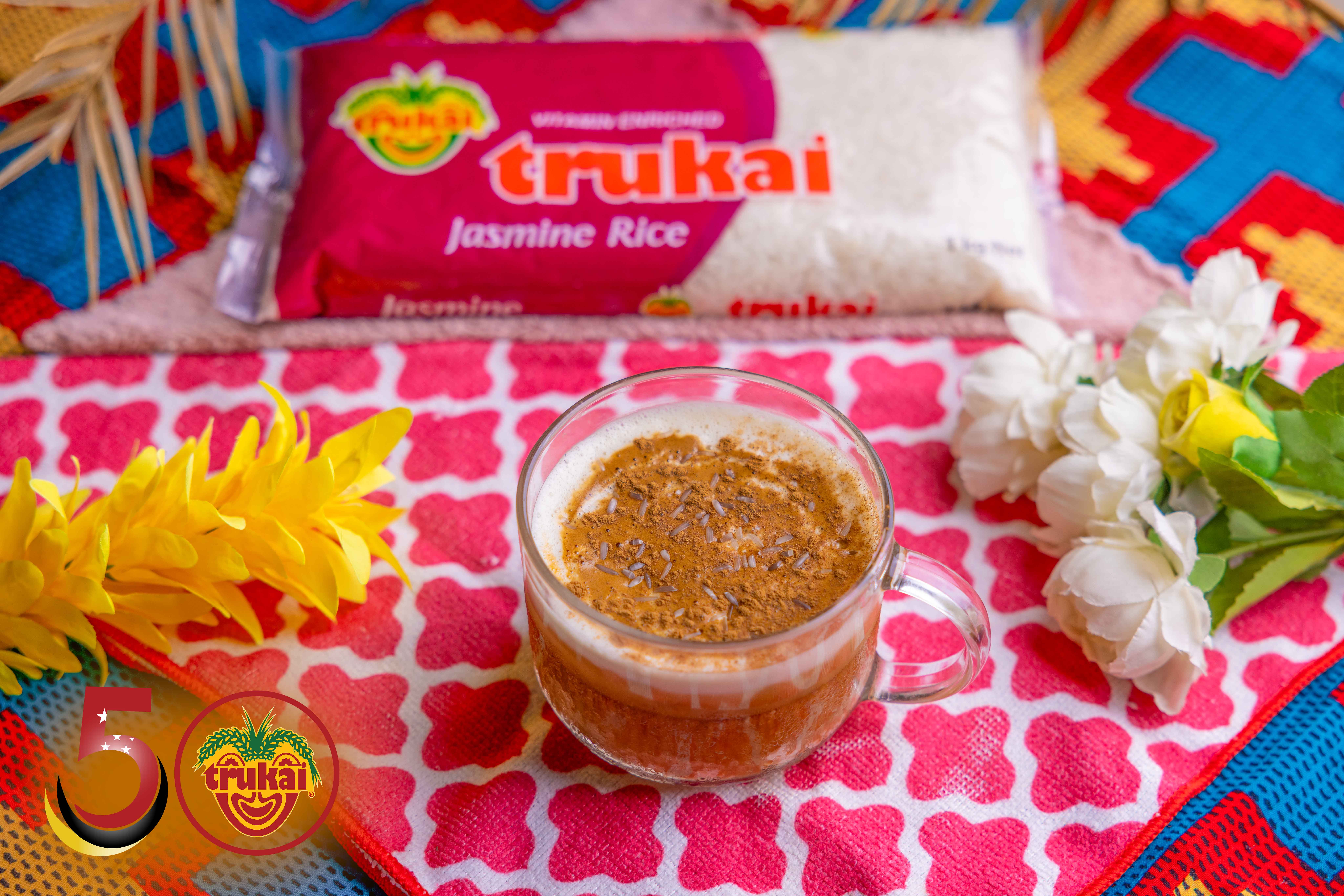 Rice Whipped Iced Coffee