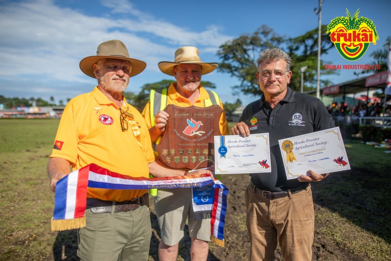 Trukai wins Best Exhibitor at 62nd Morobe Show for the third consecutive year