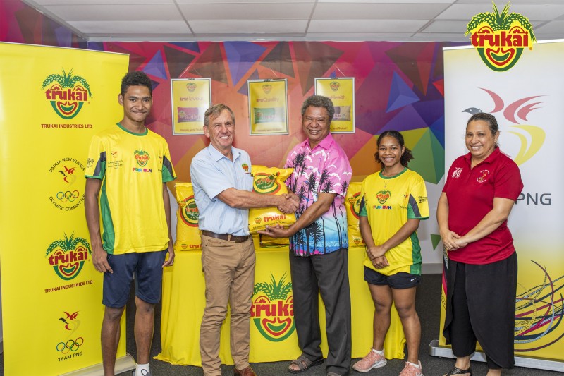 Trukai Powers Team PNG to the 2022 Games  