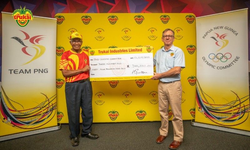 Trukai supports Team PNG to the 2022 Birmingham Commonwealth Games with K344,000