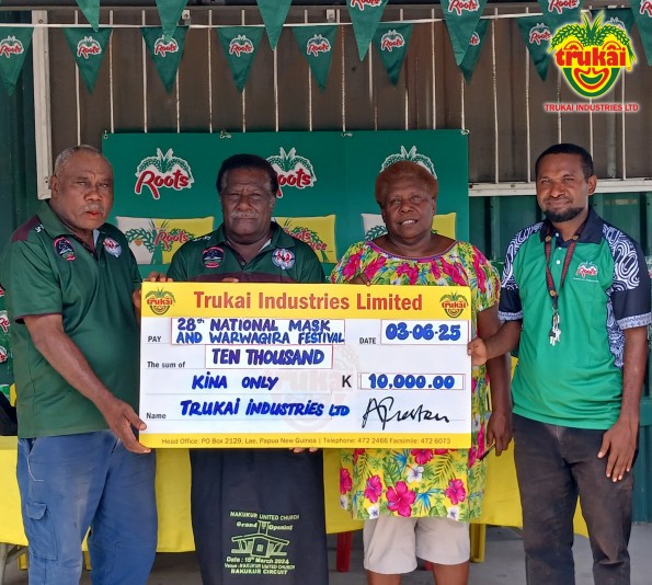  Trukai Supports 28th National Mask & Warwagira Festival