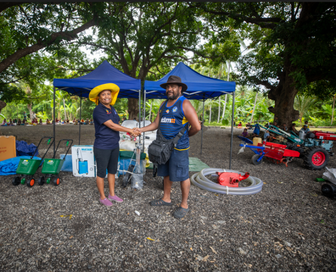 Trukai donates Village Sustainability Kits to Milne Bay farmer 