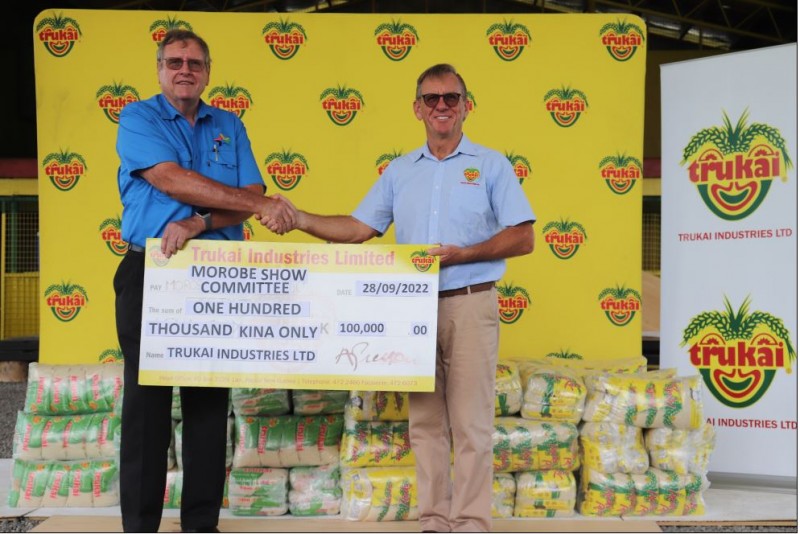 Trukai Announces its Champion Sponsorship of the 2022 Morobe Show