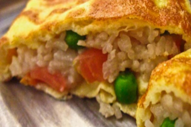 Rice Omelette
